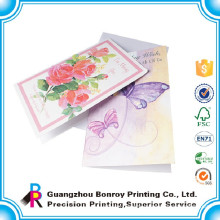 Hot sell popular handmade printable greeting cards